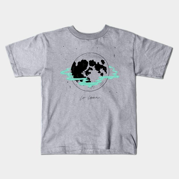 La Luna Kids T-Shirt by christinelemus
